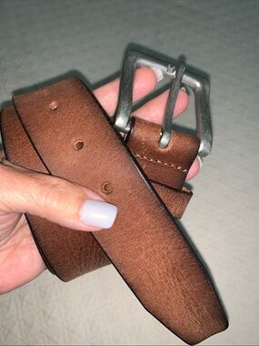 Genuine leather belt size large 38–40